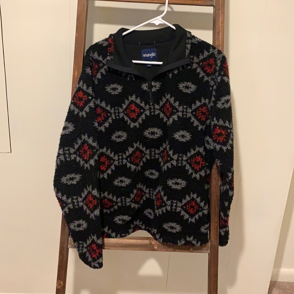 Wrangler Sherpa Quarter Zip